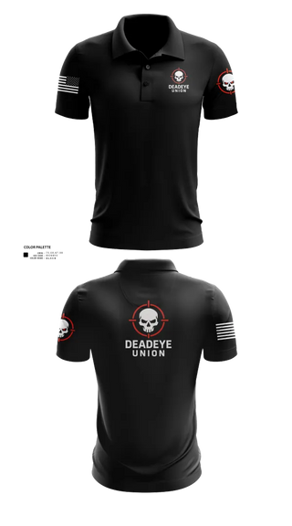 Short Sleeve Performance Polo, DEADEYE UNION, , Teamtime, Team time, sublimation, custom sports apparel, team uniforms, spirit wear, spiritwear, sports uniforms, custom shirts, team store, custom team store, fundraiser sports, apparel fundraiser