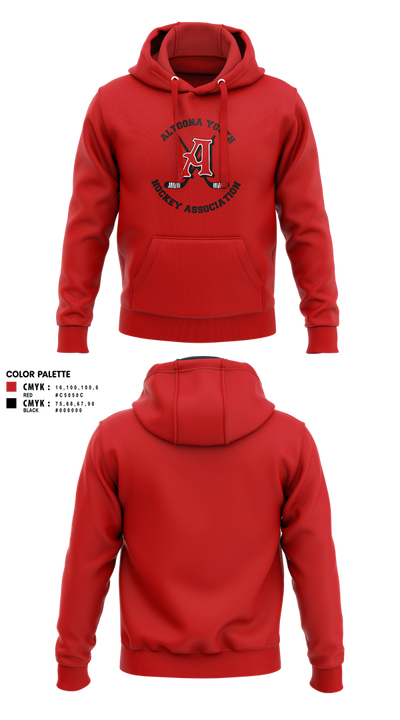 Altoona Youth Hockey Association 83365842 Hoodie - 3