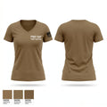 PMO SSP Flight Systems Women's Short Sleeve V-neck Shirt - 1