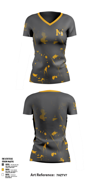 Womens Short Sleeve Vneck Shirt, Maryvale, Softball, Teamtime, Team time, sublimation, custom sports apparel, team uniforms, spirit wear, spiritwear, sports uniforms, custom shirts, team store, custom team store, fundraiser sports, apparel fundraiser