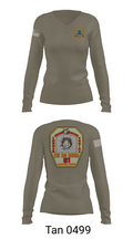 Midway Fire Station 81 73271509 Women's Long Sleeve V-neck Shirt - 11