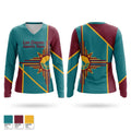 Las Cruces Aquatic Team Women's Long Sleeve V-neck Shirt - 1