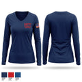 GACTC Emergency Services 90102301 Women's Long Sleeve V-neck Shirt - 1