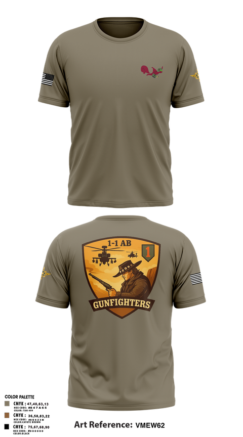 Short Sleeve Performance Shirt, 1-1 Attack Battalion, HHC, S2, Army, Teamtime, Team time, sublimation, custom sports apparel, team uniforms, spirit wear, spiritwear, sports uniforms, custom shirts, team store, custom team store, fundraiser sports, apparel fundraiser