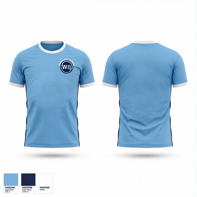 Wilson Hall Barons 71049334 Short Sleeve Performance Shirt - 25