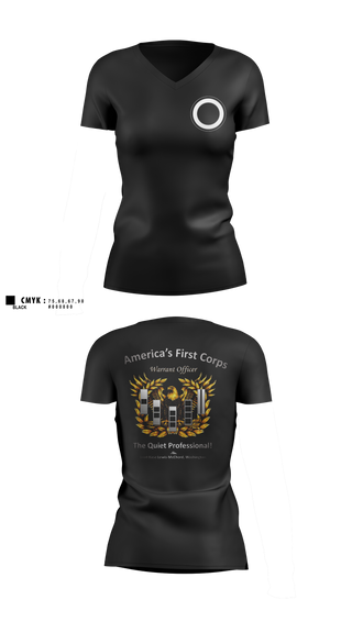 Womens Short Sleeve Vneck Shirt, I Corps HHBN, Army, Teamtime, Team time, sublimation, custom sports apparel, team uniforms, spirit wear, spiritwear, sports uniforms, custom shirts, team store, custom team store, fundraiser sports, apparel fundraiser