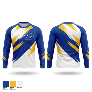 Long Sleeve Performance Shirt, Bluestem Senior High School Basketball, Men's Basketball, Teamtime, Team time, sublimation, custom sports apparel, team uniforms, spirit wear, spiritwear, sports uniforms, custom shirts, team store, custom team store, fundraiser sports, apparel fundraiser