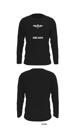 Long Sleeve Performance Shirt, 93rd AGOW, , Teamtime, Team time, sublimation, custom sports apparel, team uniforms, spirit wear, spiritwear, sports uniforms, custom shirts, team store, custom team store, fundraiser sports, apparel fundraiser