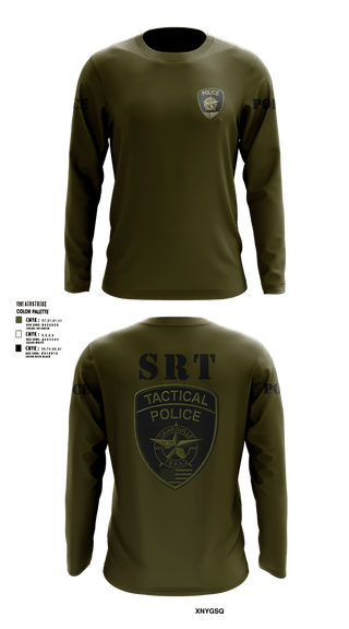 Long Sleeve Performance Shirt, GAINESVILLE PD SRT, Police, Teamtime, Team time, sublimation, custom sports apparel, team uniforms, spirit wear, spiritwear, sports uniforms, custom shirts, team store, custom team store, fundraiser sports, apparel fundraiser