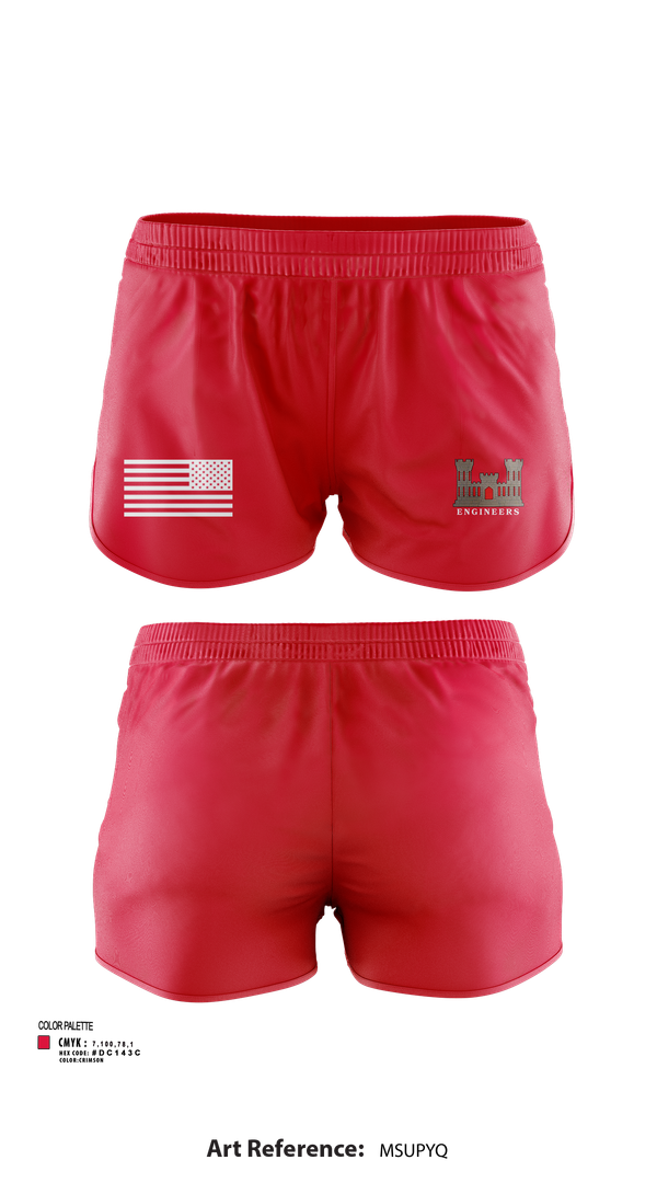 Ranger Panties, 817th engineer sapper, , Teamtime, Team time, sublimation, custom sports apparel, team uniforms, spirit wear, spiritwear, sports uniforms, custom shirts, team store, custom team store, fundraiser sports, apparel fundraiser