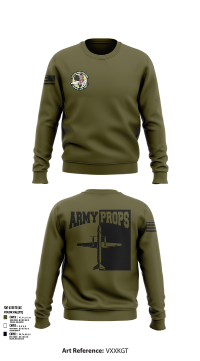 DET 2 CO A 2-245th AVN 46226536 Crew Neck Sweatshirt - 2