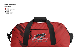 Duffle Bag, Saucon Valley Cross Country, Cross Country, Teamtime, Team time, sublimation, custom sports apparel, team uniforms, spirit wear, spiritwear, sports uniforms, custom shirts, team store, custom team store, fundraiser sports, apparel fundraiser
