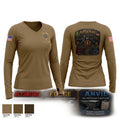 Legacy 3/2 Fury Troop Women's Long Sleeve V-neck Shirt - 1