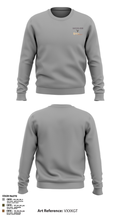 KR 29706976 Crew Neck Sweatshirt - 1