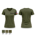 2D LAR Women's Short Sleeve V-neck Shirt - 1