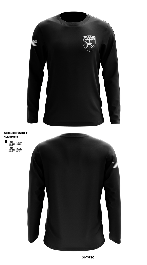 Long Sleeve Performance Shirt, SWAT, , Teamtime, Team time, sublimation, custom sports apparel, team uniforms, spirit wear, spiritwear, sports uniforms, custom shirts, team store, custom team store, fundraiser sports, apparel fundraiser