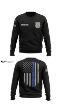 El Paso Community College Law Enforcement Training Academy Class 105 Crew Neck Sweatshirt - 5