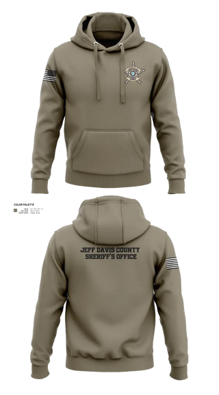 Hoodie, Jeff Davis County Sheriff’s Office, Police, Teamtime, Team time, sublimation, custom sports apparel, team uniforms, spirit wear, spiritwear, sports uniforms, custom shirts, team store, custom team store, fundraiser sports, apparel fundraiser