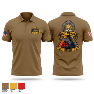 Short Sleeve Performance Polo, CNATT Det Eglin, Navy, Teamtime, Team time, sublimation, custom sports apparel, team uniforms, spirit wear, spiritwear, sports uniforms, custom shirts, team store, custom team store, fundraiser sports, apparel fundraiser