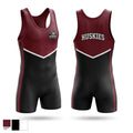 New Holstein Huskies Wrestling Singlet - 1