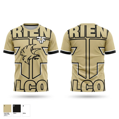 Friend Lady Falcons Soft Poly Tee Cotton Like Feel - 1