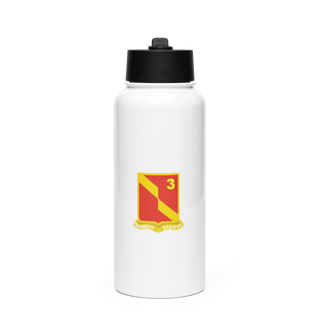 3-27 68507802 Stainless Steel Water Bottle with a Straw Lid