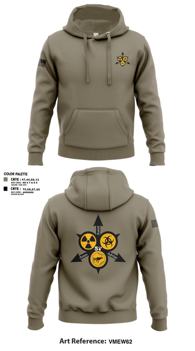 51st WMD-CST 58397941 Hoodie - 1