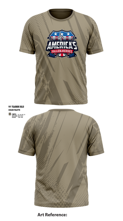 Fallen Heroes 43632979 Short Sleeve Performance Shirt - 1