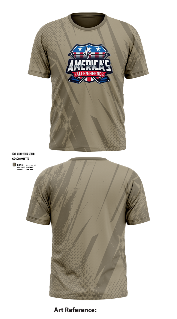 Short Sleeve Performance Shirt, Fallen Heroes, Ice Hockey, Teamtime, Team time, sublimation, custom sports apparel, team uniforms, spirit wear, spiritwear, sports uniforms, custom shirts, team store, custom team store, fundraiser sports, apparel fundraiser
