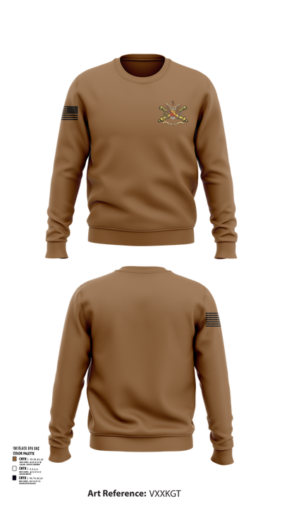 1128th Forward Support Company 15355982 Crew Neck Sweatshirt - 101