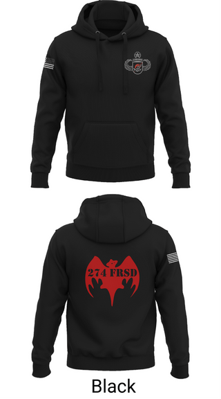 Hoodie, 274th FRSD (Airborne), Army, Teamtime, Team time, sublimation, custom sports apparel, team uniforms, spirit wear, spiritwear, sports uniforms, custom shirts, team store, custom team store, fundraiser sports, apparel fundraiser