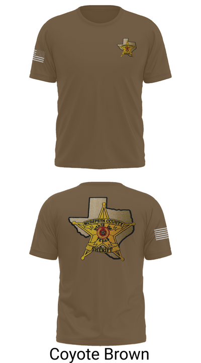 Hudspeth county sheriff office 47128359 Old School Cotton Feel Shirt - 10