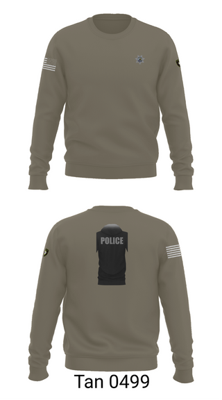 Crew Neck Sweatshirt, Nashville Police Department, , Teamtime, Team time, sublimation, custom sports apparel, team uniforms, spirit wear, spiritwear, sports uniforms, custom shirts, team store, custom team store, fundraiser sports, apparel fundraiser