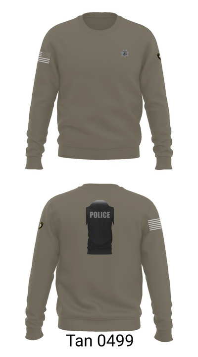 Nashville Police Department 22695418 Crew Neck Sweatshirt - 62