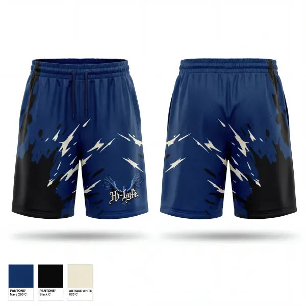 Mens Reversible Basketball Shorts, Hi-Lyfe Basketball, Men's Basketball, Teamtime, Team time, sublimation, custom sports apparel, team uniforms, spirit wear, spiritwear, sports uniforms, custom shirts, team store, custom team store, fundraiser sports, apparel fundraiser