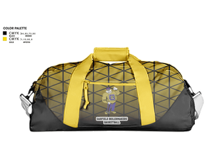 Duffle Bag, Garfield boilermakers, Men's Basketball, Teamtime, Team time, sublimation, custom sports apparel, team uniforms, spirit wear, spiritwear, sports uniforms, custom shirts, team store, custom team store, fundraiser sports, apparel fundraiser