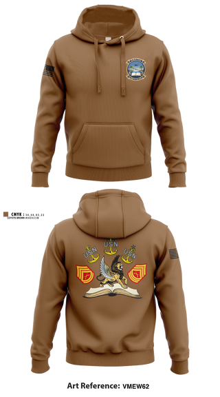 Hoodie, CNATT Unit North Island, Navy, Teamtime, Team time, sublimation, custom sports apparel, team uniforms, spirit wear, spiritwear, sports uniforms, custom shirts, team store, custom team store, fundraiser sports, apparel fundraiser