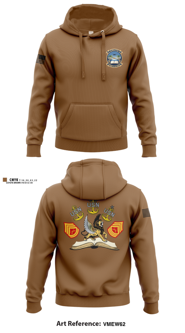 Hoodie, CNATT Unit North Island, Navy, Teamtime, Team time, sublimation, custom sports apparel, team uniforms, spirit wear, spiritwear, sports uniforms, custom shirts, team store, custom team store, fundraiser sports, apparel fundraiser
