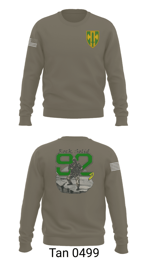 Crew Neck Sweatshirt, 95th mp company, Army, Teamtime, Team time, sublimation, custom sports apparel, team uniforms, spirit wear, spiritwear, sports uniforms, custom shirts, team store, custom team store, fundraiser sports, apparel fundraiser