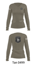 Cartersville Police 31940662 Women's Long Sleeve V-neck Shirt - 11