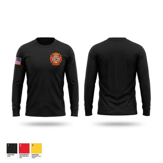 Long Sleeve Performance Shirt, Atmore Fire Department, Fire Department, Teamtime, Team time, sublimation, custom sports apparel, team uniforms, spirit wear, spiritwear, sports uniforms, custom shirts, team store, custom team store, fundraiser sports, apparel fundraiser