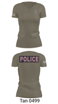 Farmersville PD 79082550 Women's Short Sleeve V-neck Shirt - 6