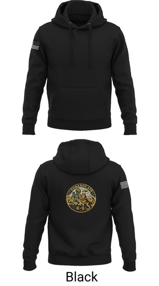 Hoodie, 412th Military Working Dog, Air Force, Teamtime, Team time, sublimation, custom sports apparel, team uniforms, spirit wear, spiritwear, sports uniforms, custom shirts, team store, custom team store, fundraiser sports, apparel fundraiser