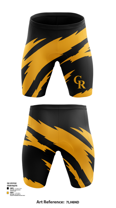 Crestview High School Wrestling 43313736 Men's Compression Shorts - 11