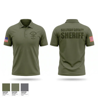Short Sleeve Performance Polo, Sullivan County Sheriff’s Office, Police, Teamtime, Team time, sublimation, custom sports apparel, team uniforms, spirit wear, spiritwear, sports uniforms, custom shirts, team store, custom team store, fundraiser sports, apparel fundraiser