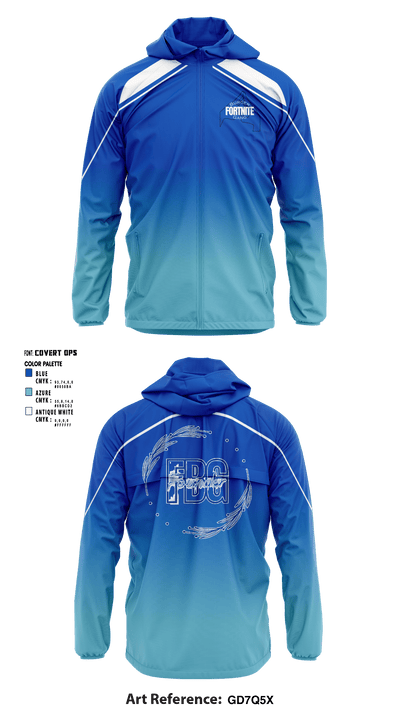 Fortnite Burger Gang 84281969 Windbreaker - 1