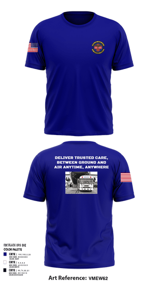Short Sleeve Performance Shirt, 452d Aeromedical Staging Squadron, Air Force, Teamtime, Team time, sublimation, custom sports apparel, team uniforms, spirit wear, spiritwear, sports uniforms, custom shirts, team store, custom team store, fundraiser sports, apparel fundraiser