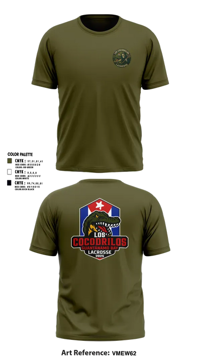Los Cocodrilos 14023628 Short Sleeve Performance Shirt - 2