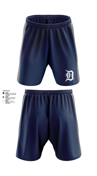 Tigers Athletic Shorts With Pockets - 3