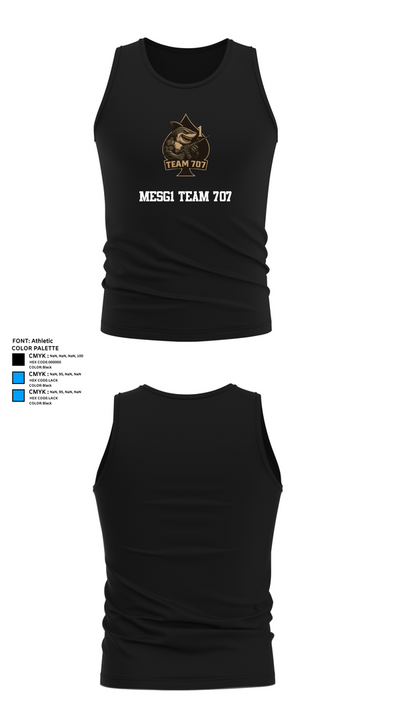 MESG1 TEAM 707 61403527 Tank Top - 37